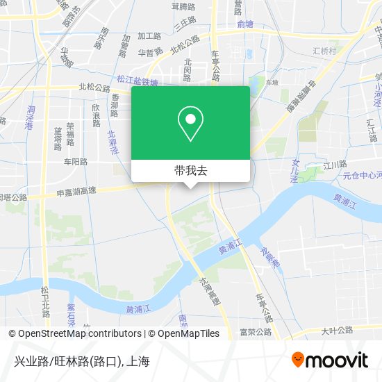 兴业路/旺林路(路口)地图