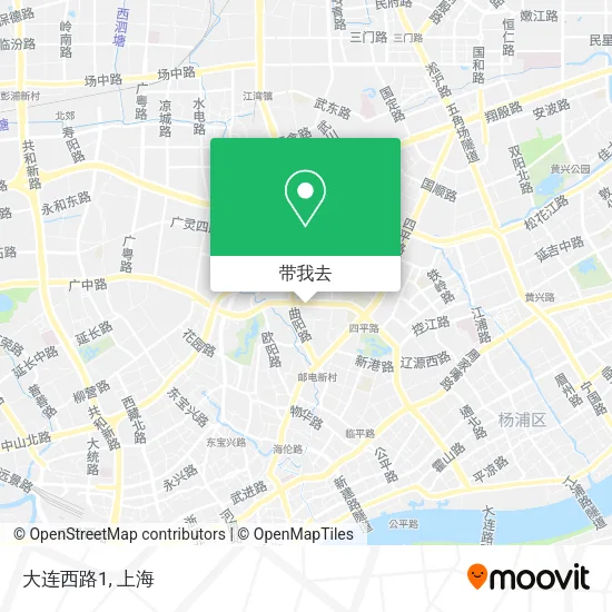 大连西路1地图