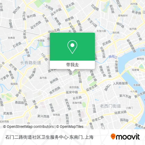 石门二路街道社区卫生服务中心-东南门地图