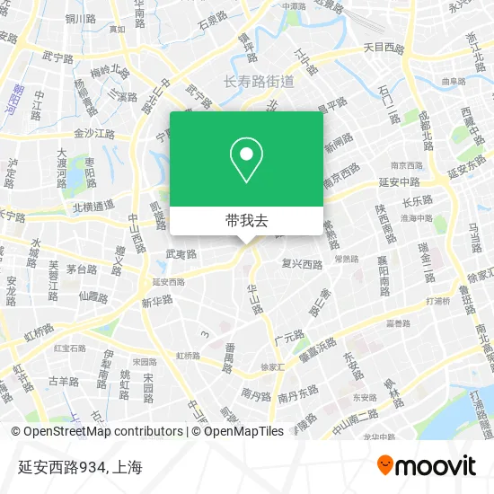 延安西路934地图