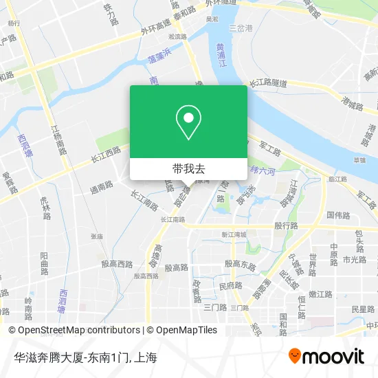 华滋奔腾大厦-东南1门地图