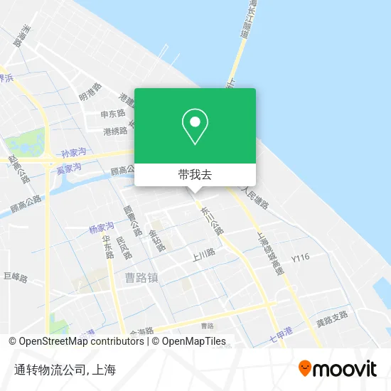 通转物流公司地图