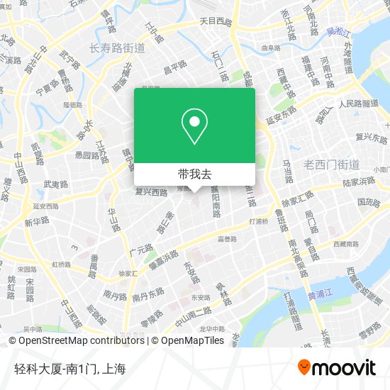轻科大厦-南1门地图
