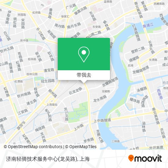 济南轻骑技术服务中心(龙吴路)地图