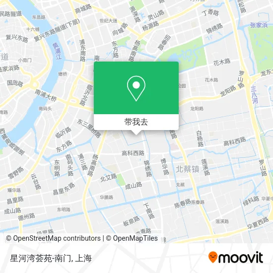 星河湾荟苑-南门地图