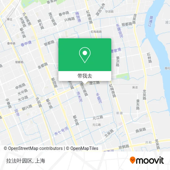 拉法叶园区地图