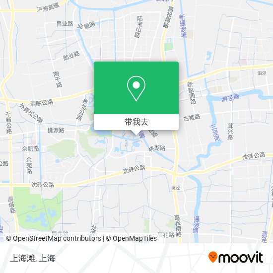 上海滩地图