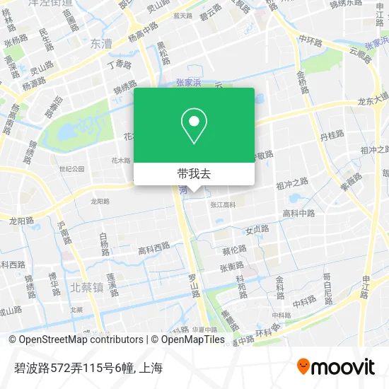 碧波路572弄115号6幢地图