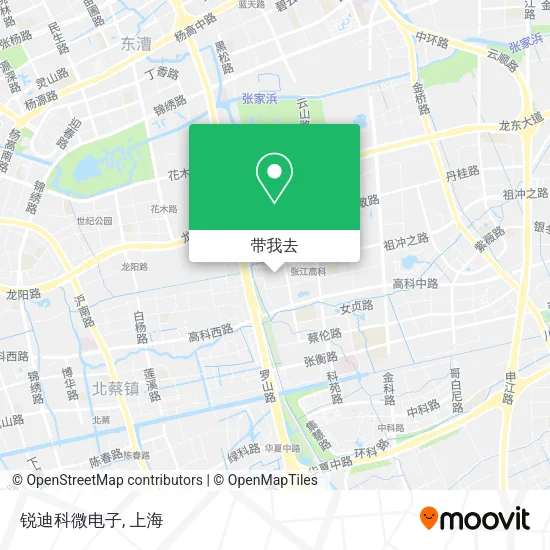 锐迪科微电子地图