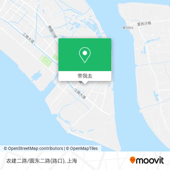农建二路/圆东二路(路口)地图