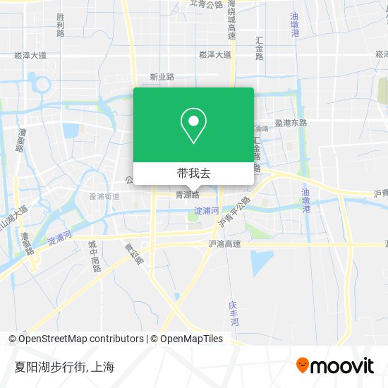 夏阳湖步行街地图