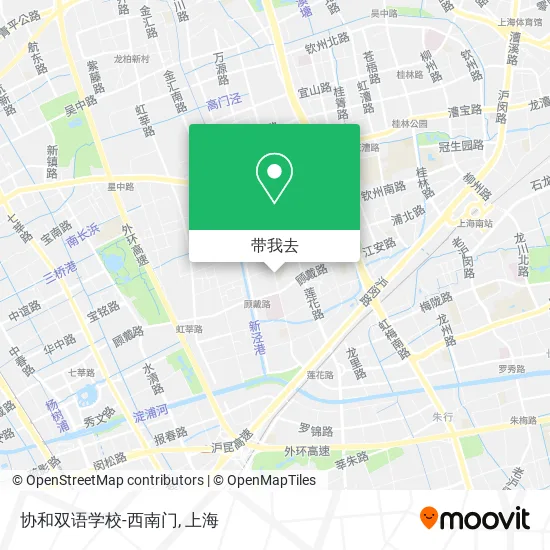 协和双语学校-西南门地图