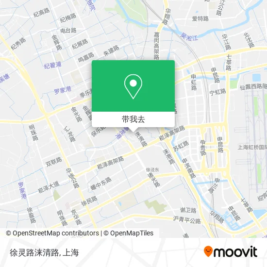 徐灵路涞清路地图