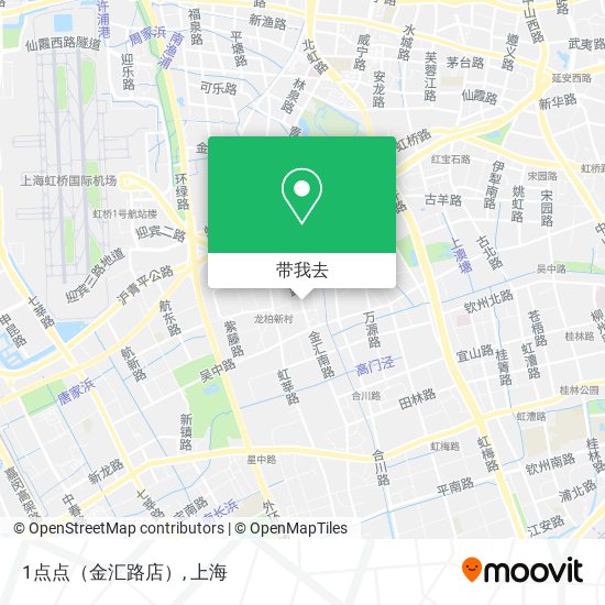 1点点（金汇路店）地图