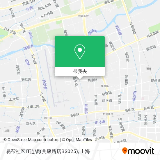 易帮社区IT连锁(共康路店BS025)地图