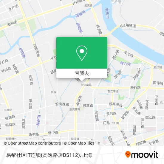易帮社区IT连锁(高逸路店BS112)地图