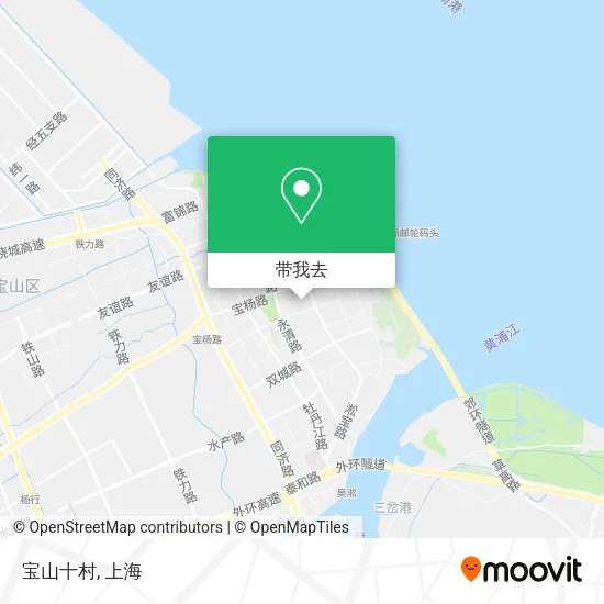 宝山十村地图