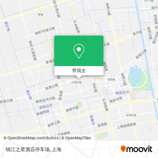 锦江之星酒店停车场地图