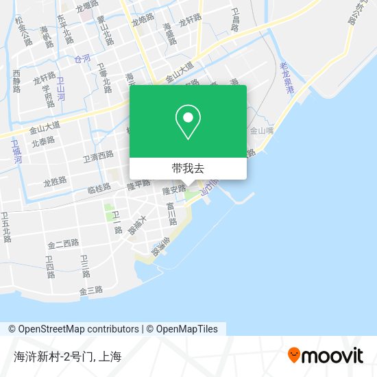海浒新村-2号门地图