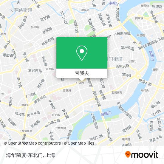 海华商厦-东北门地图