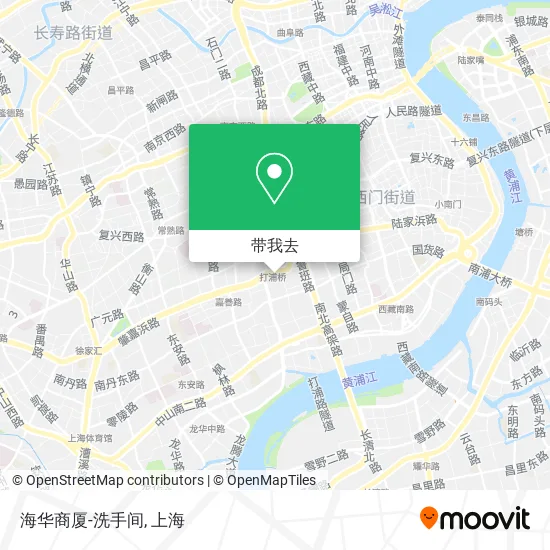 海华商厦-洗手间地图
