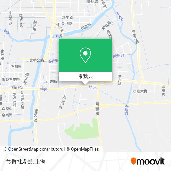 於群批发部地图
