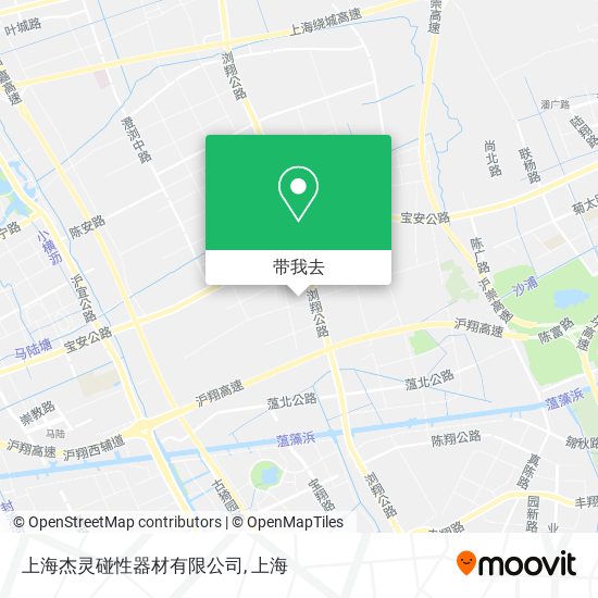 上海杰灵碰性器材有限公司地图