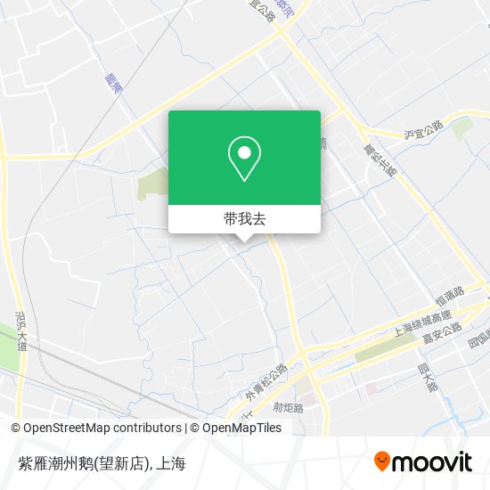 紫雁潮州鹅(望新店)地图