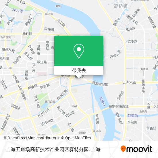 上海五角场高新技术产业园区赛特分园地图