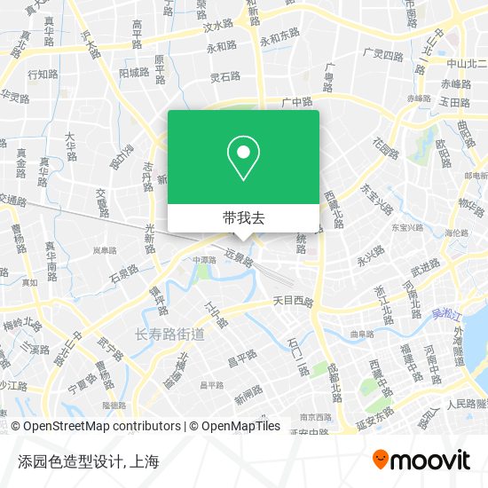 添园色造型设计地图