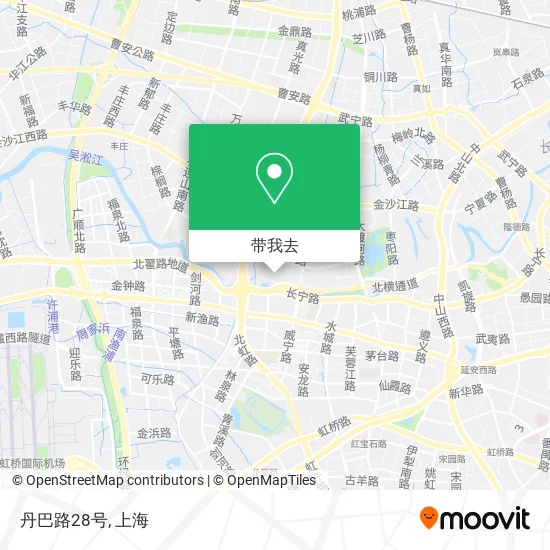 丹巴路28号地图