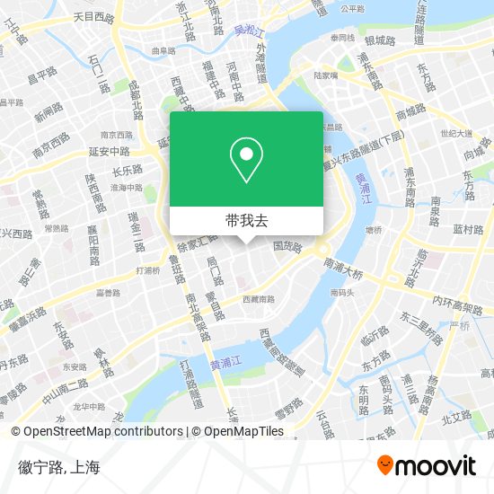 徽宁路地图