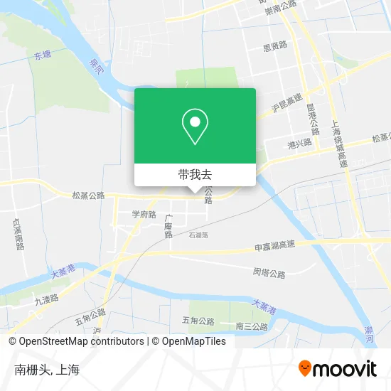 南栅头地图