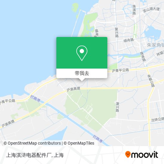 上海淇浒电器配件厂地图
