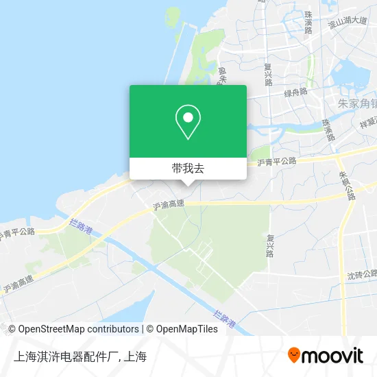 上海淇浒电器配件厂地图