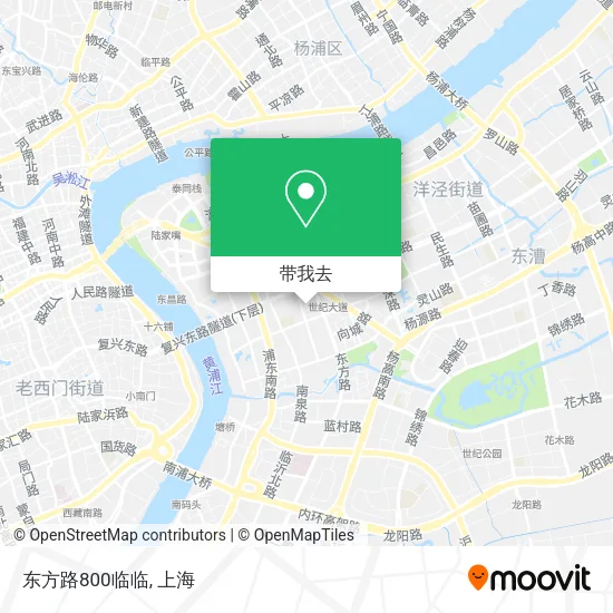东方路800临临地图