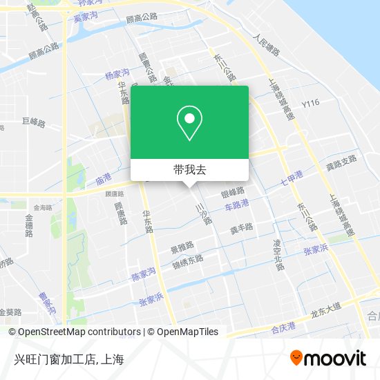 兴旺门窗加工店地图