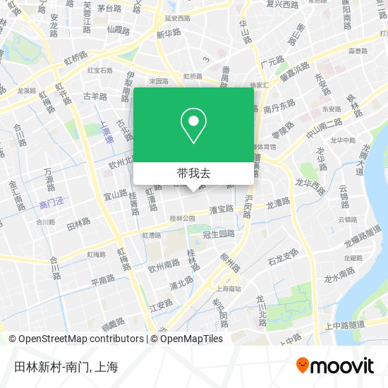 田林新村-南门地图