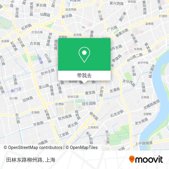 田林东路柳州路地图