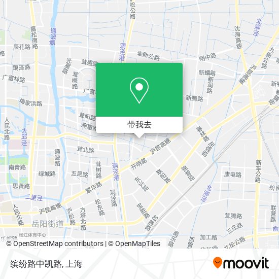缤纷路中凯路地图