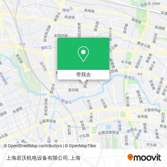 上海若沃机电设备有限公司地图