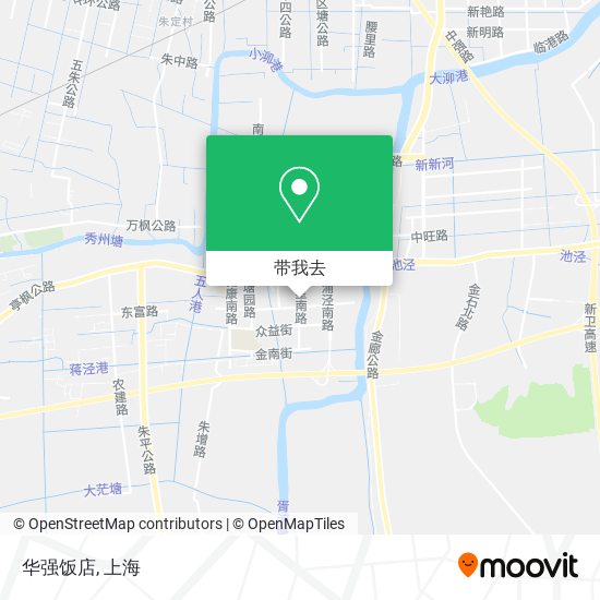 华强饭店地图