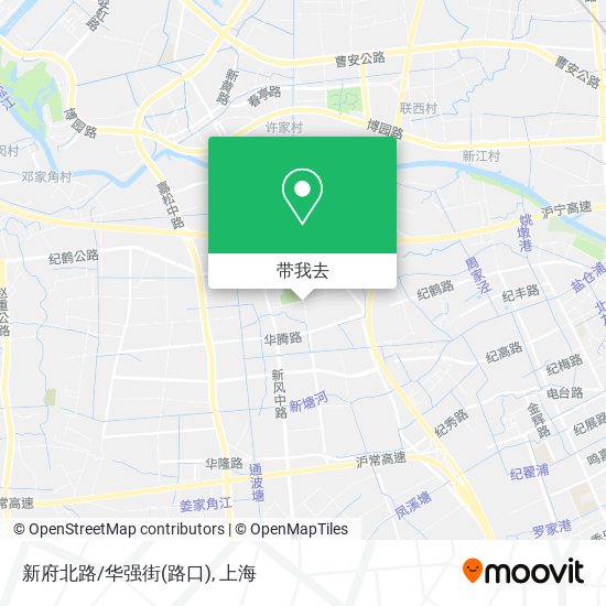 新府北路/华强街(路口)地图