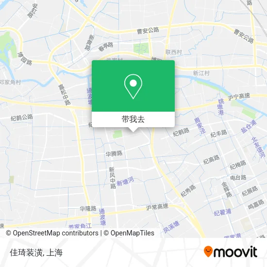佳琦装潢地图