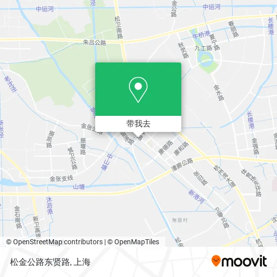 松金公路东贤路地图