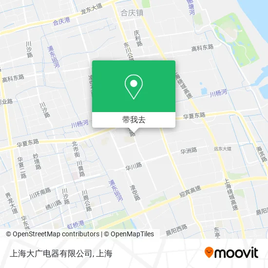 上海大广电器有限公司地图