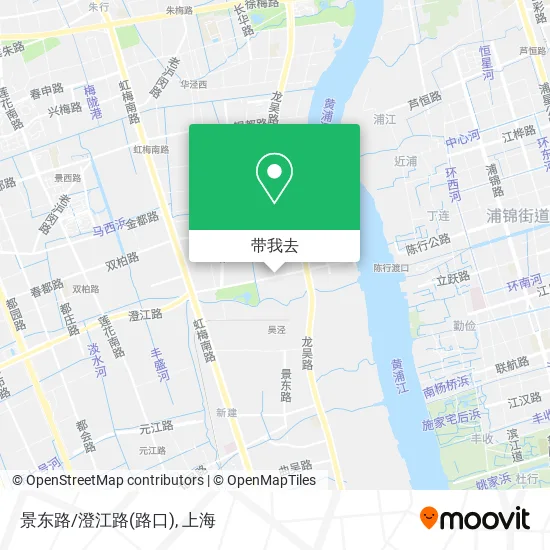 景东路/澄江路(路口)地图