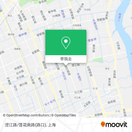 澄江路/莲花南路(路口)地图