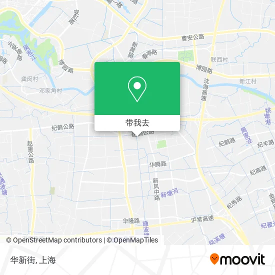 华新街地图