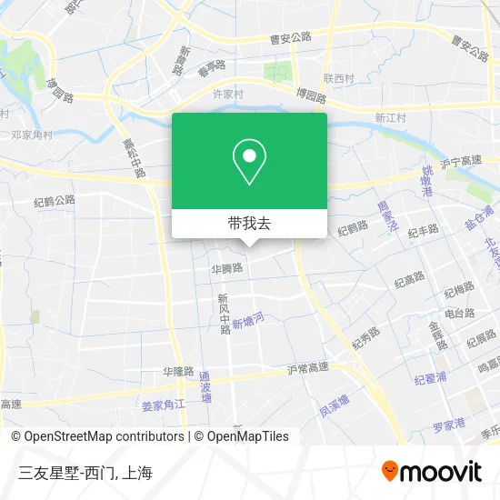 三友星墅-西门地图
